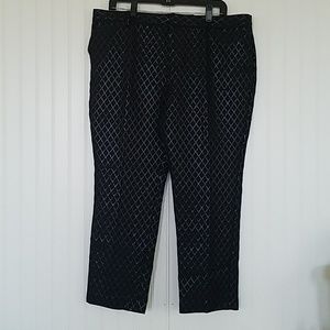 Black diamond pants